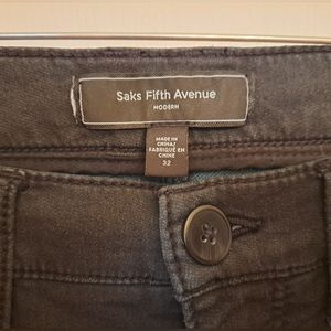 Saks 5th Avenue Modern Black Jeans